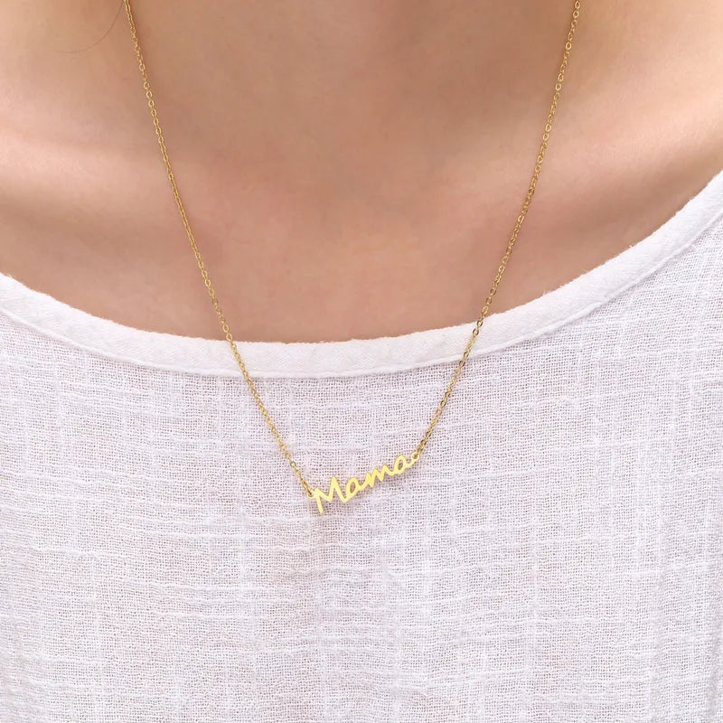 Conjunto Anillo y Collar Mamá